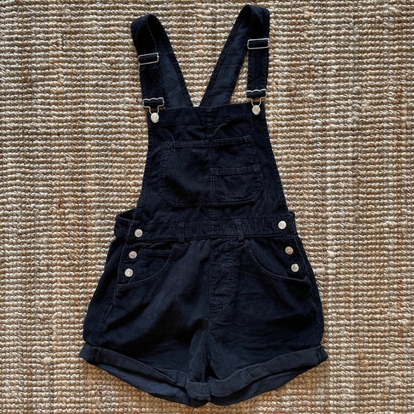 Free People Ziggy Cord Shortalls Brand New - Picture 8 of 16